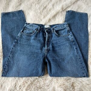 Agolde Relaxed Fit Blue Jeans
